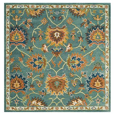Safavieh Heritage Krakow Framed Floral Wool Rug