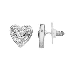 Juicy Couture Pave Heart Earrings