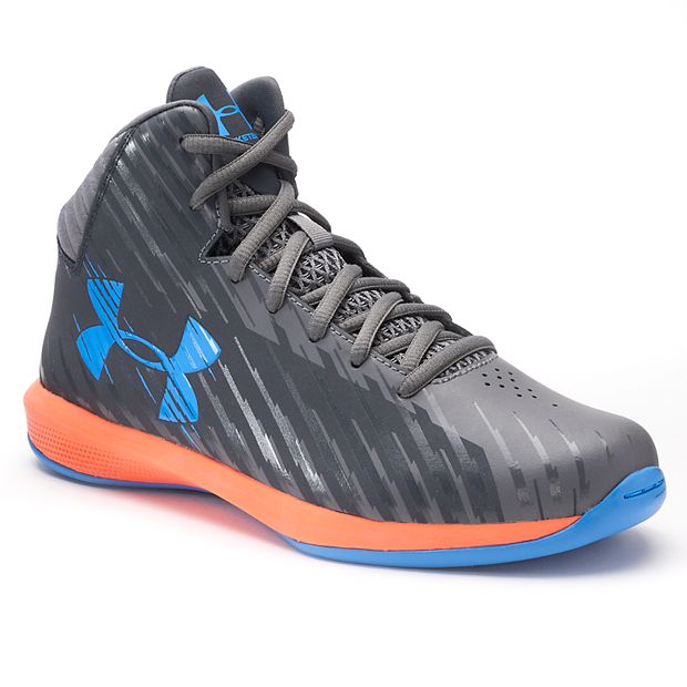 Under Armour Jet Express Mid Grade School Boys Basketball Shoes