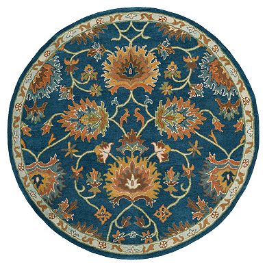 Safavieh Heritage Sibiu Framed Floral Wool Rug