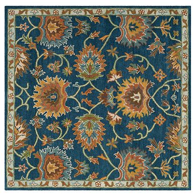 Safavieh Heritage Sibiu Framed Floral Wool Rug