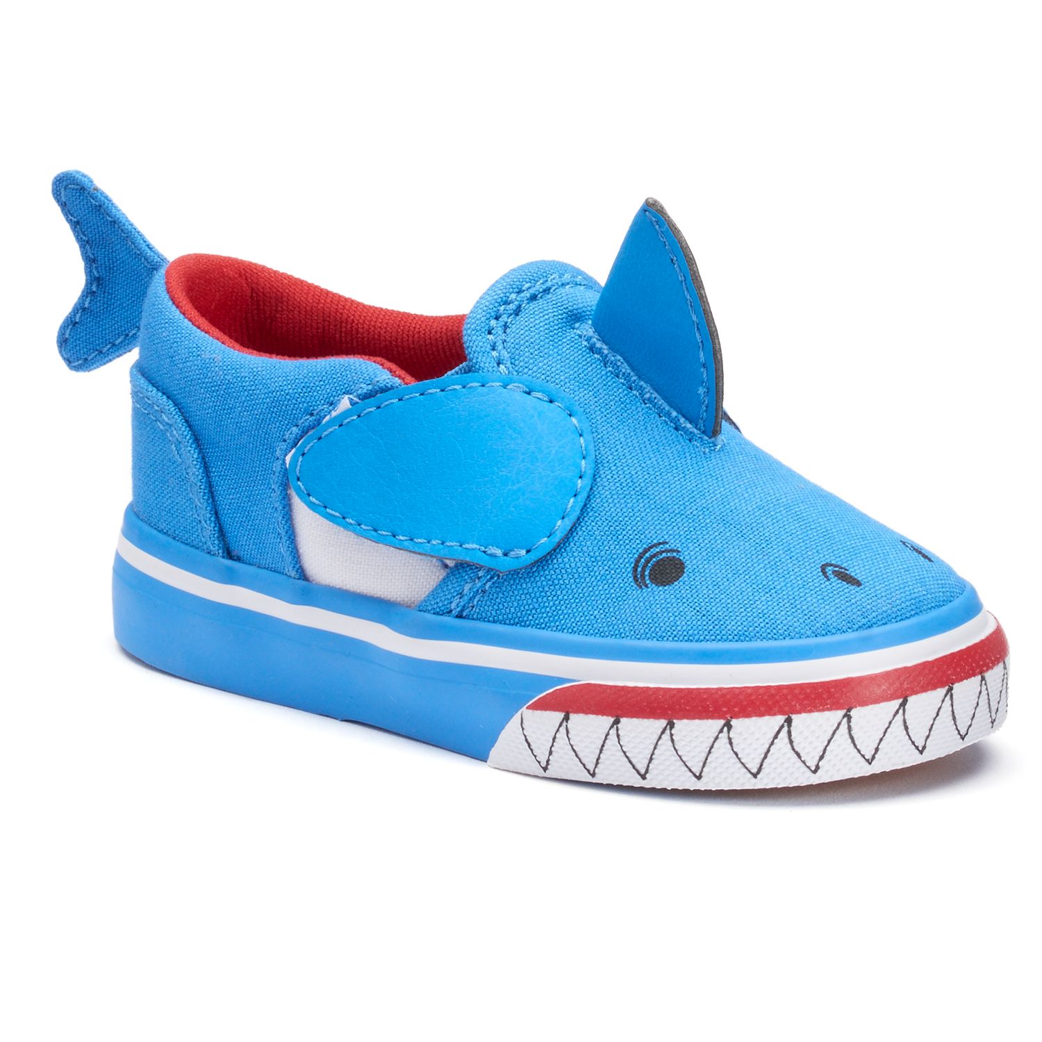vans shark sneakers