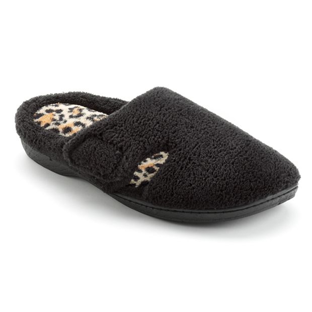 Dearfoam leopard print online slippers