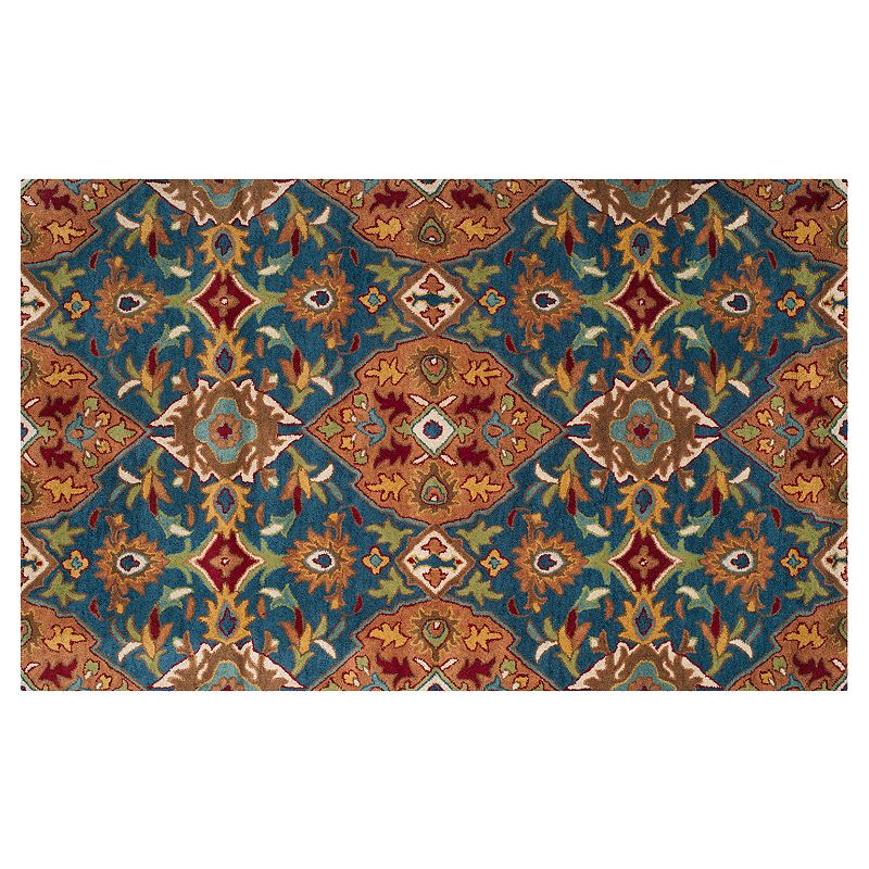 Safavieh Heritage Salzburg Floral Wool Rug, Beig/Green, 8X10 Ft