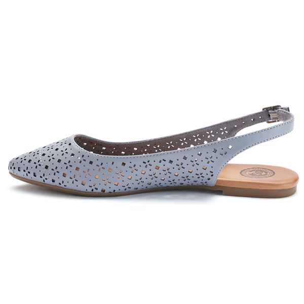 slingback pointed toe flats