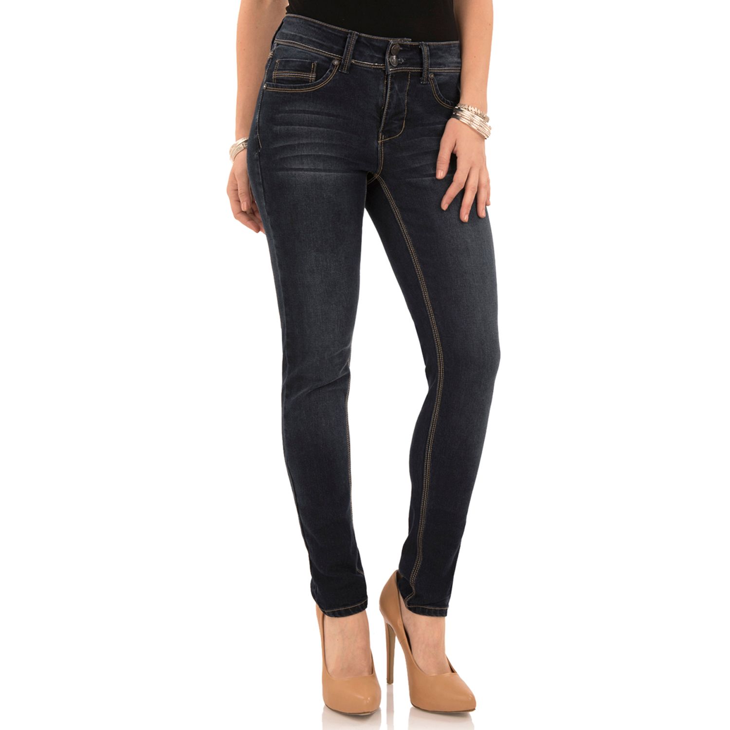 curvy fit skinny jeans