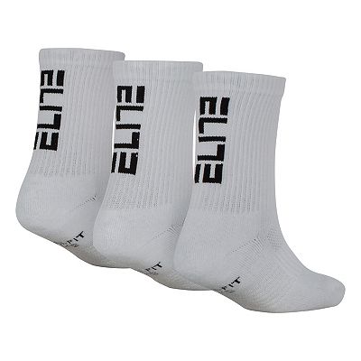 Kids Nike 3-Pack Elite Dri-FIT Basketball Crew Socks