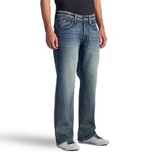 Men's Rock & Republic Worn Out Stretch Straight-Leg Basic Jeans