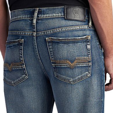 Men's Rock & Republic Worn Out Stretch Straight-Leg Basic Jeans