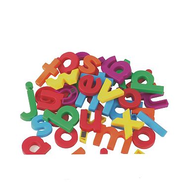 Educational Insights Alphamagnets Multicolored Lowercase Magnetic Letters