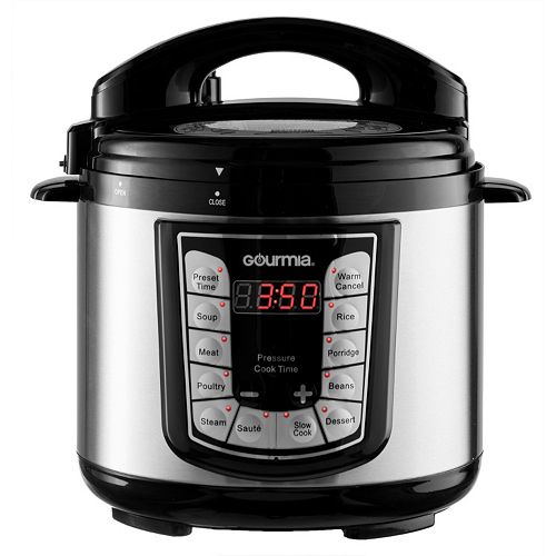 Gourmia 4-qt. 13-in-1 Pressure Cooker Plus
