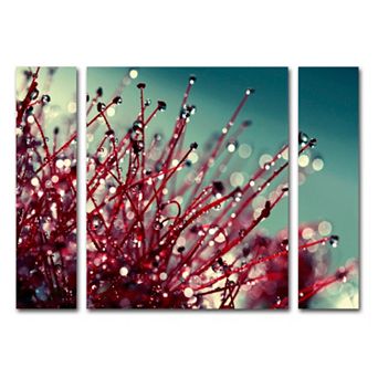 Trademark Fine Art For You And Me Canvas Wall Art 3 pc Set