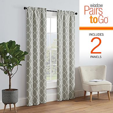 Pairs To Go 2-pack Vickery Window Curtains