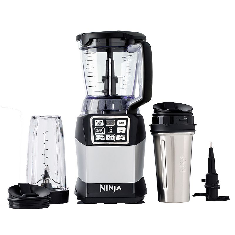 UPC 622356545877 product image for Ninja Nutri Ninja Compact Blender System with Auto-iQ, Grey | upcitemdb.com