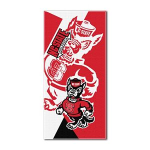 North Carolina State Wolfpack Puzzle Oversize Beach Towel by Northwest