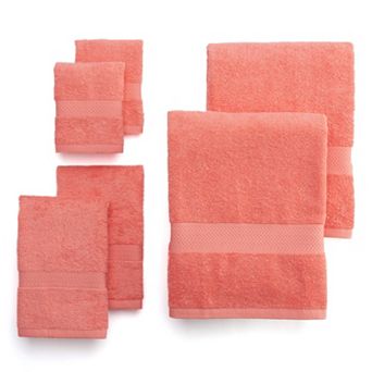 Martex Solid Ringspun 6 pc Towel Set