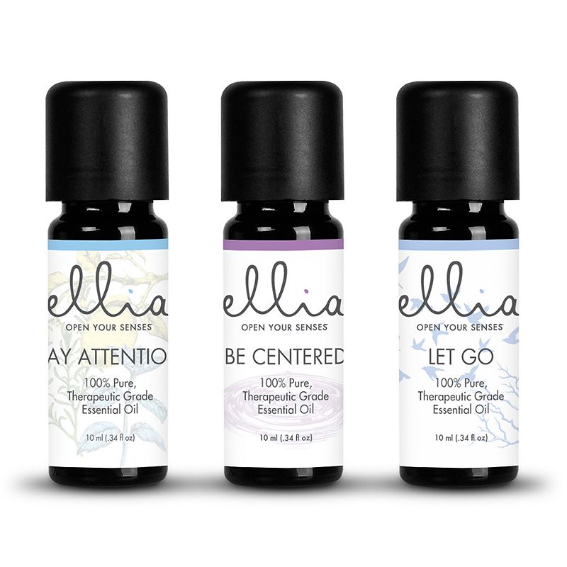 UPC 031262073365 product image for Ellia by HoMedics Pay Attention, Be Centered, & Let Go Essential Oils 3-piece Se | upcitemdb.com