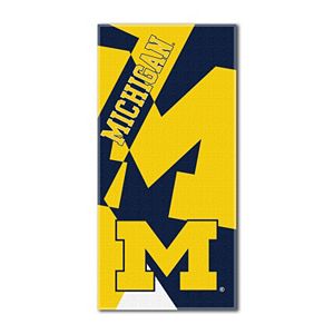 Michigan Wolverines Puzzle Oversize Beach Towel by Northwest