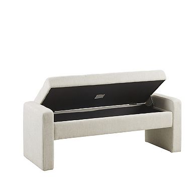 Madison Park Payden Tufted Storage Bench