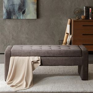 Madison Park Payden Tufted Storage Bench