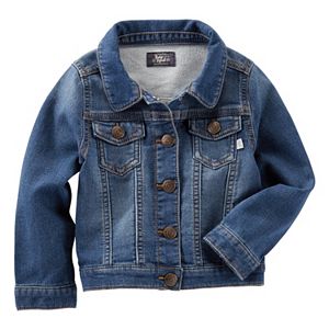 Toddler Girl OshKosh B'gosh® Fountain Wash Denim Jacket