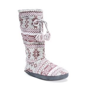 MUK LUKS Women's Grace Tall Boot Slippers