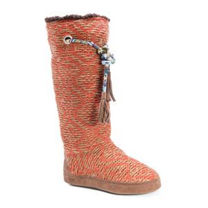 MUK LUKS Women's Grace Tall Boot Slippers