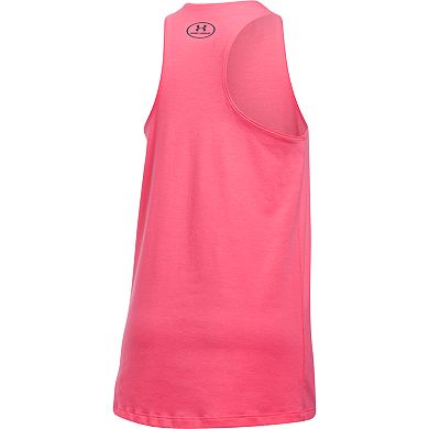Girls 7-16 Under Armour "Don't Sweat It" Graphic Tank Top