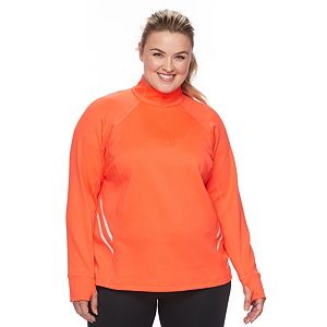 Plus Size FILA Sport¨ Quarter-Zip Track Jacket