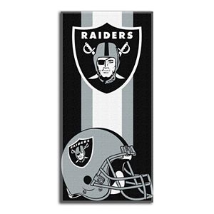 Oakland Raiders Zone Beach Towel
