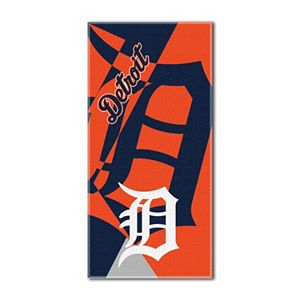 Detroit Tigers Puzzle Oversize Beach Towel by Northwest