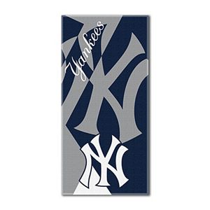 New York Yankees Puzzle Oversize Beach Towel by Northwest