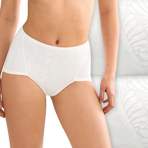 Bali 2pk. UltraControl Firm Cotton Briefs DF6510 Women's