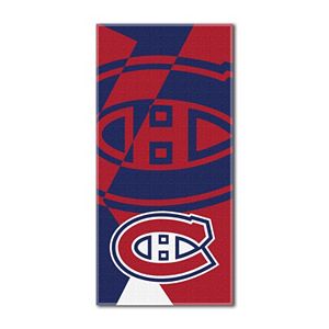 Montreal Canadiens Puzzle Oversize Beach Towel by Northwest