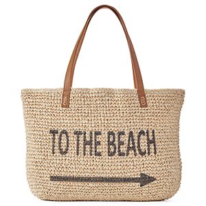 SONOMA Goods for Life™ Woven Straw Tote