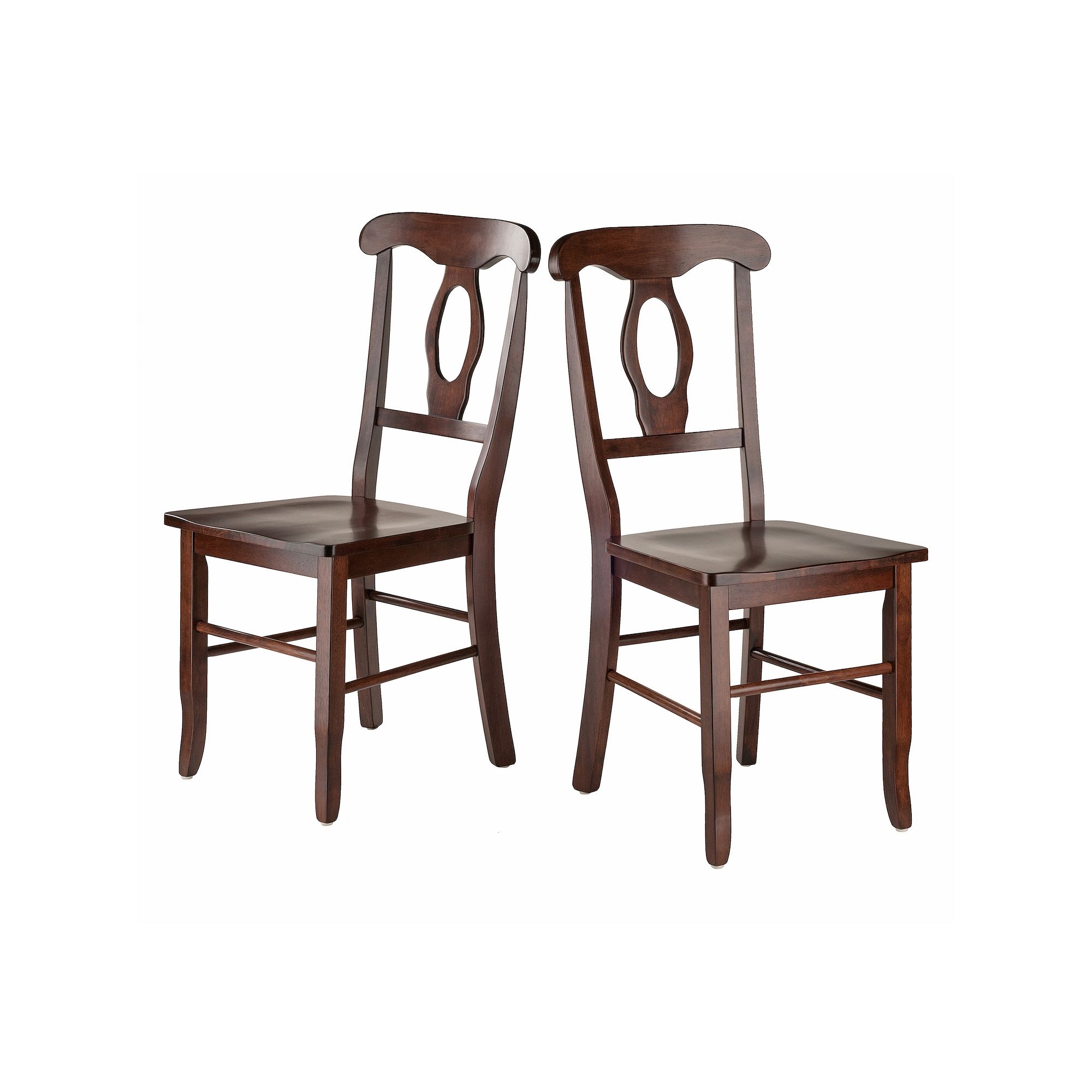 Winsome Renaissance Dining Chair 2-piece Set, Brown