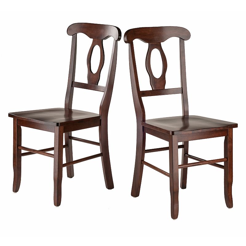 73557953 Winsome Renaissance Dining Chair 2-piece Set, Brow sku 73557953