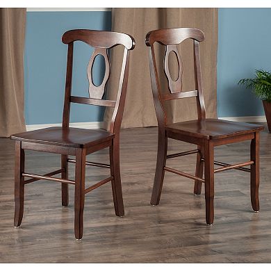 Winsome Renaissance Dining Chair 2-piece Set