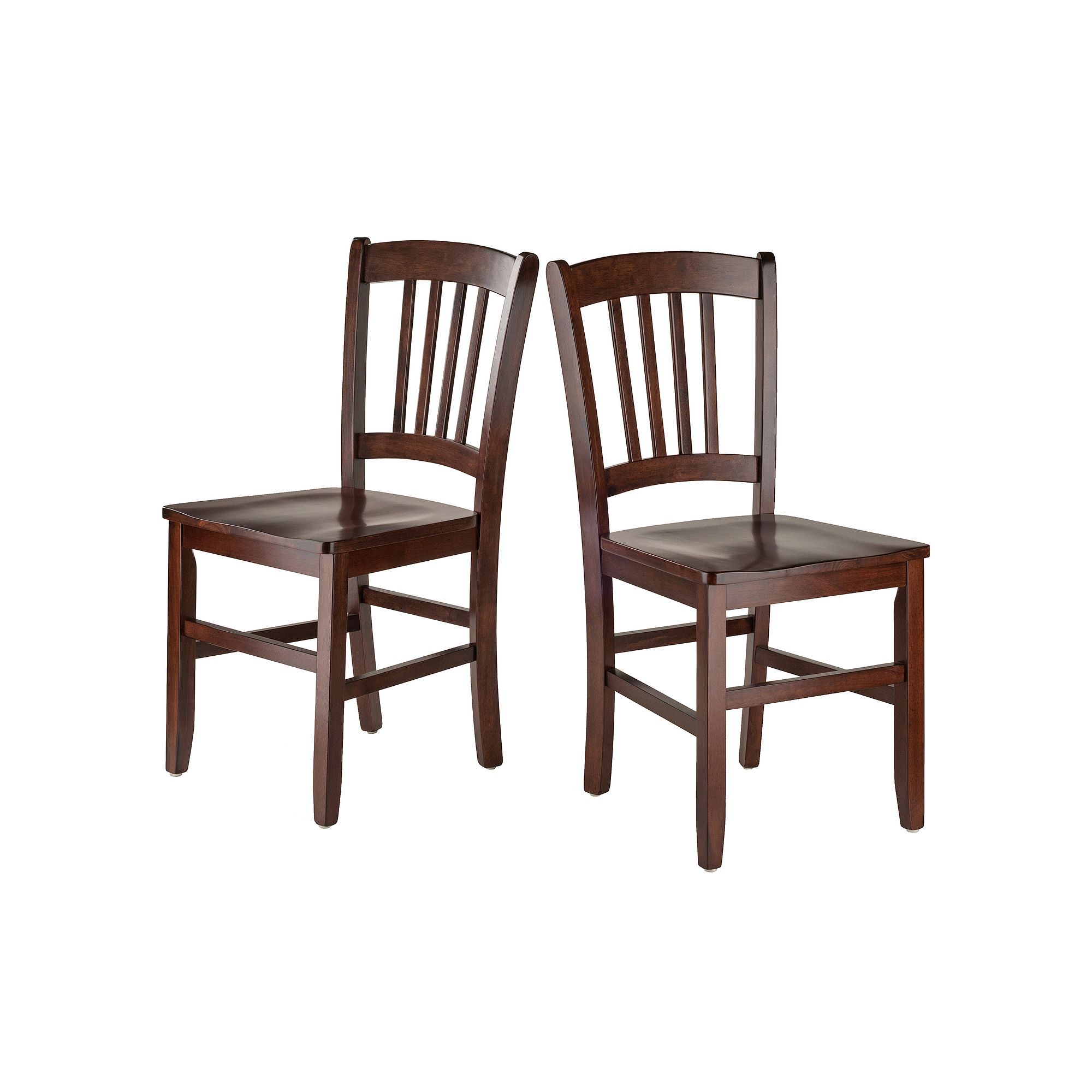 Winsome Madison Dining Chair 2-piece Set, Brown