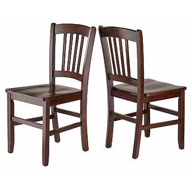 Winsome Madison Dining Chair 2-piece Set