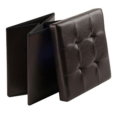 Winsome Ashford Tufted Storage Ottoman