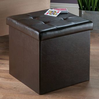 Winsome Ashford Tufted Storage Ottoman