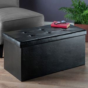 Winsome Ashford Tufted Coffee Table Storage Ottoman