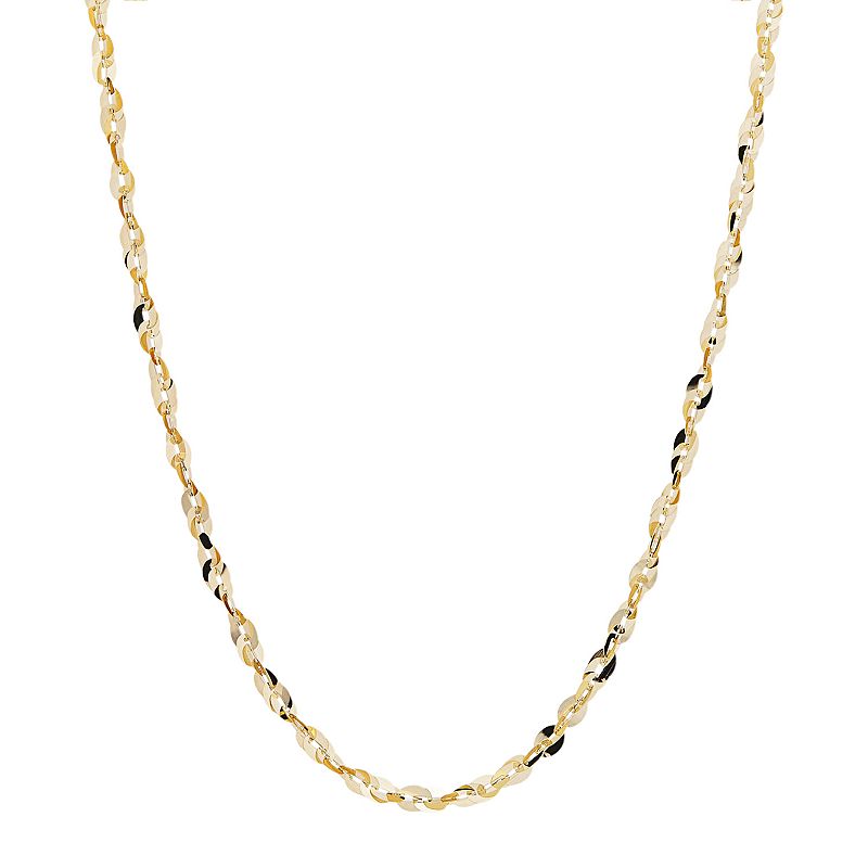 Everlasting Gold 14k Gold Cleo Chain Necklace - 18 in., Womens