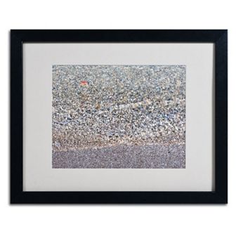 Trademark Fine Art Lakeshore Abstract Framed Wall Art