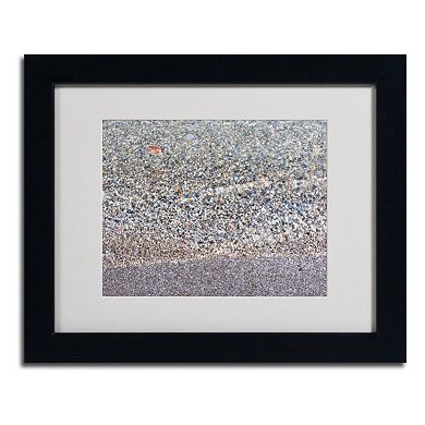 Trademark Fine Art Lakeshore Abstract Framed Wall Art