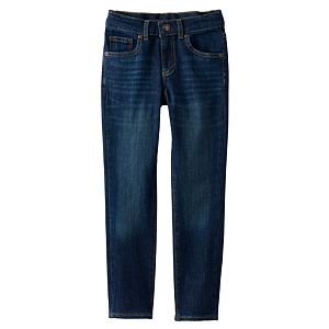 Boys 4-7x SONOMA Goods for Life™ 5-Pocket Dark Wash Skinny Jeans