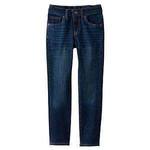 Boys 4-7x SONOMA Goods for Life™ 5-Pocket Dark Wash Skinny Jeans