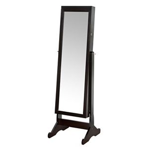 Richards Standing Jewelry Armoire & LED Light