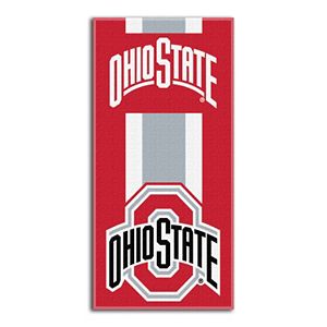 Ohio State Buckeyes Zone Beach Towel